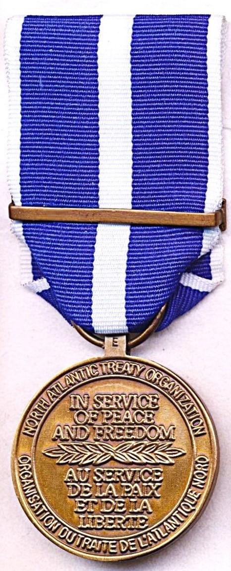 North Atlantic Treaty Organisation (NATO ): NATO Medal for the Former Yugoslavia. With clasp 'Kosovo'