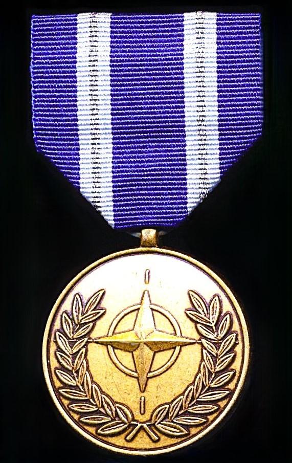 North Atlantic Treaty Organisation (NATO ): Non-Article 5 Medal (2nd type riband)