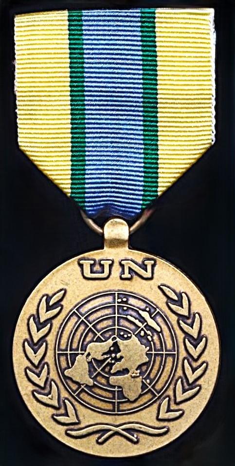 United Nations Medal: UNOSOM I & UNSOM II (United Nations Operation in Somalia I & II 1992-1995)