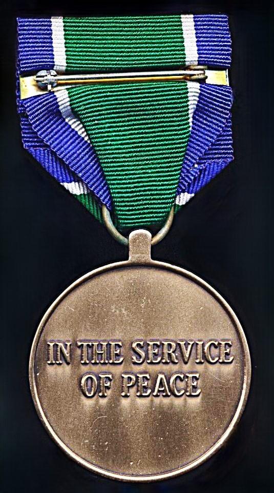 United Nations Medal: ONUC (United Nations Operation in the Congo 1960-1964). Type II riband post 1963