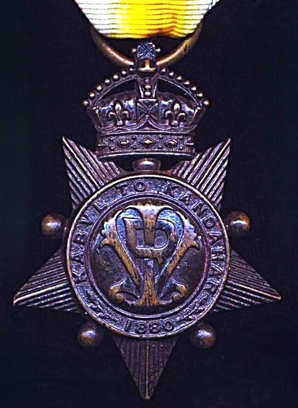 Kabul to Kandahar Star 1880 (1354 Private A. Wallace 92nd Highlanders)