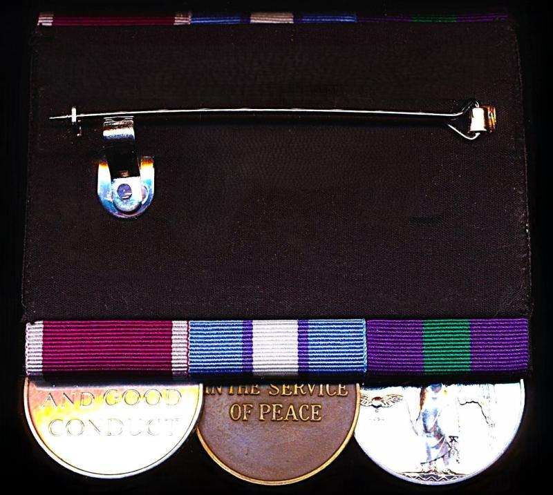 A Cyprus Emergency, United Nations Peacekeeping & Long Service medal group of 3: Captain Donald Corner, Royal Army Pay Corps