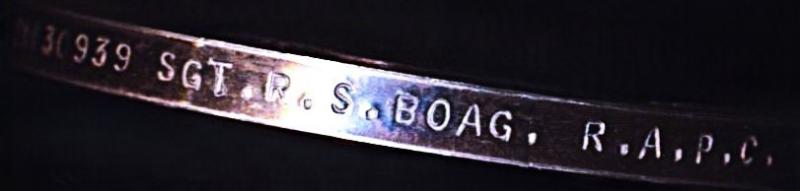 A Korean War '1950-51' Service & Cyprus Emergency medal group of 3: Staff Quartermaster Sergeant Roy Stewart Boag, Royal Army Pay Corps, late 1st Battalion Middlesex Regiment