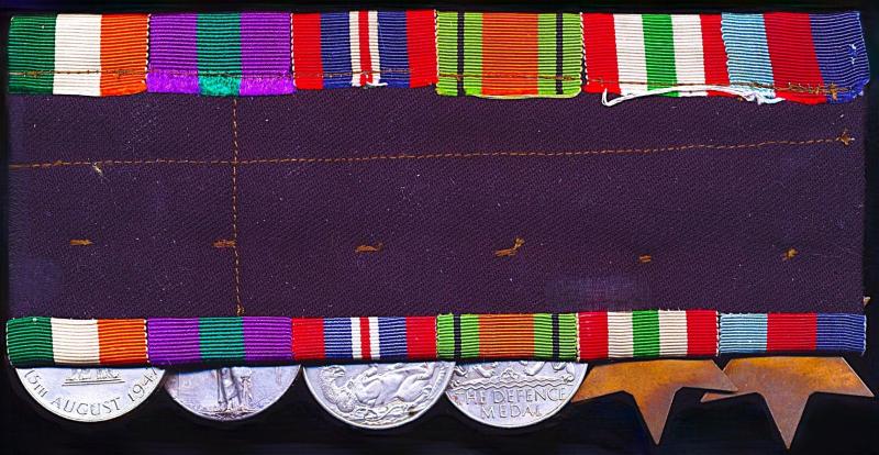 A Second World War 'Monte Cassino' Casualty, Indian Independence & Malaya Emergency medal group of 6: Rifleman Dhanjit Gurung 1st Battalion 2nd King Edward VII's Own Gurkha Rifles (The Sirmoor Rifles)