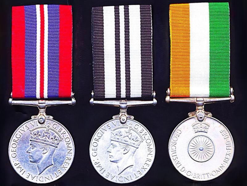 A very scarce British Officers Second World War Burma Campaign and post-war Indian Independence Medal group of 5: Lieutenant-Colonel Ralph Archibold Conlay, Royal Engineers