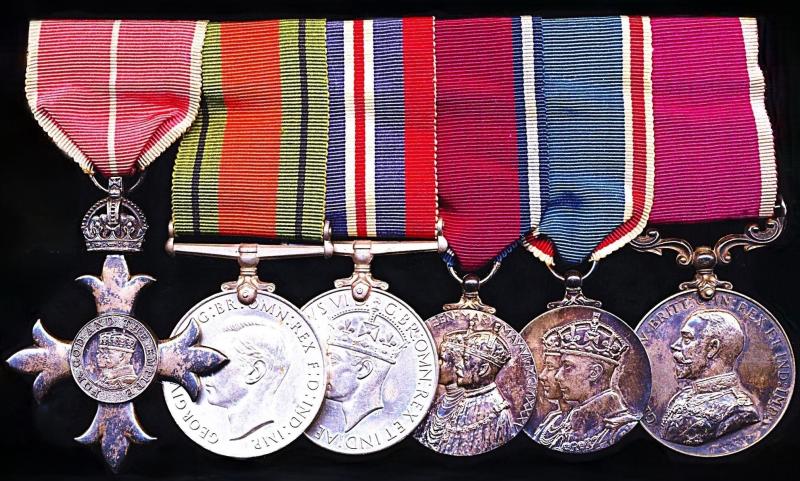 An Officer's 'Extraordinary' group of 6 medals spanning '46 Years Service' with the British Army: Lieutenant-Colonel Harry King, M.B.E., Royal Army Pay Corps, late Royal Regiment of Artillery