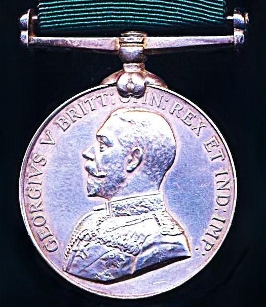 Volunteer Force Long Service Medal (India & Colonies. GV issue (Serjeant C. M. Mackay-Jameson. A.V. Lt. Horse)