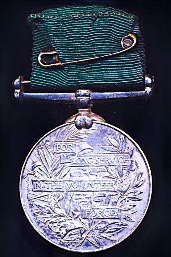 Volunteer Force Long Service Medal (India & Colonies. GV issue (Serjeant C. M. Mackay-Jameson. A.V. Lt. Horse)