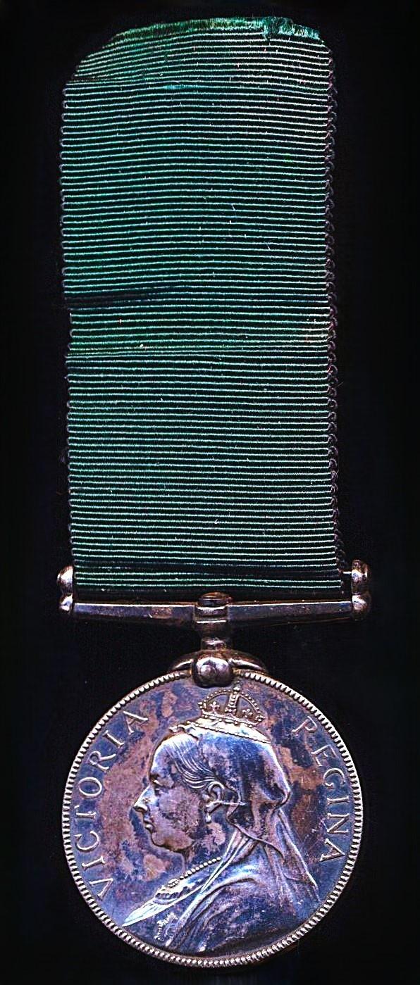 Volunteer Force Long Service Medal (United Kingdom Volunteer Units). Victorian issue