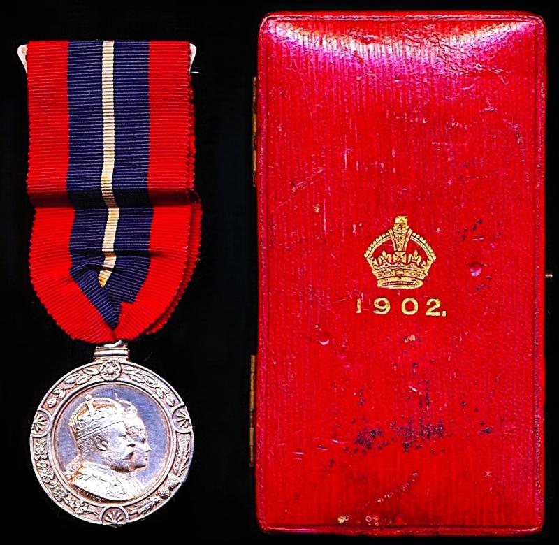 Coronation Medal 1902. Mayor's & Provost's issue. In case of issue