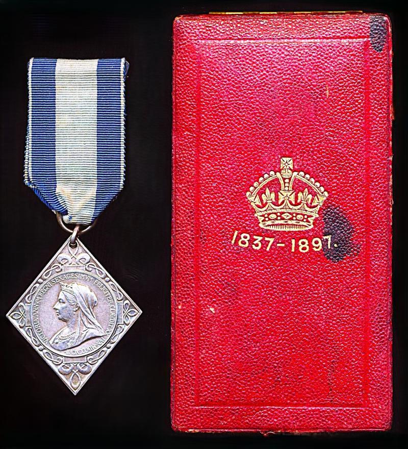 Diamond Jubilee Medal (Mayors and Provosts) 1897. In case of issue