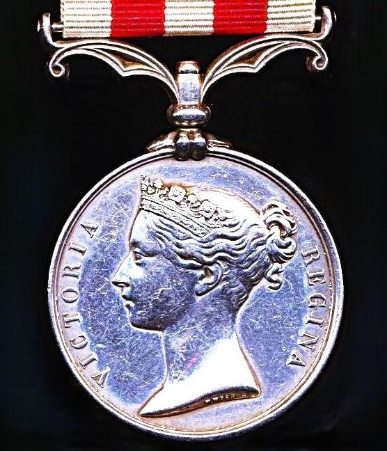 Indian Mutiny Medal 1857-58. No clasp (G. Mitchell, 1st Bn. 60th Rifles,)