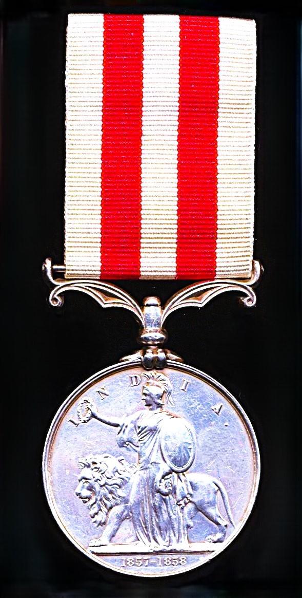 Indian Mutiny Medal 1857-58. No clasp (G. Mitchell, 1st Bn. 60th Rifles,)