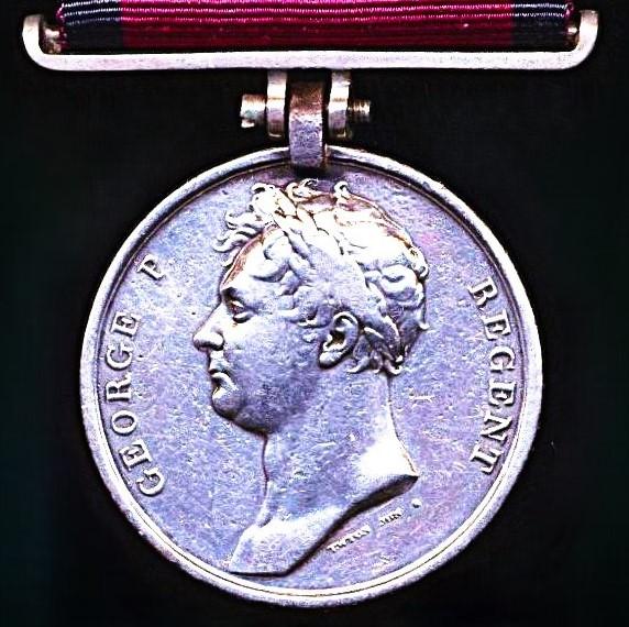 Waterloo Medal 1815 (William Hilliard, 42nd or R.H. Reg. Infantry.)