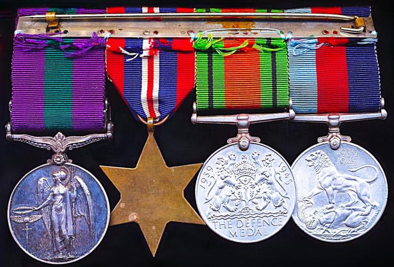 A 'Second World War and Post-War 'South East Asia 1945-46' campaign service medal group of 4: Sergeant A.G. Lloyd, Royal Air Force