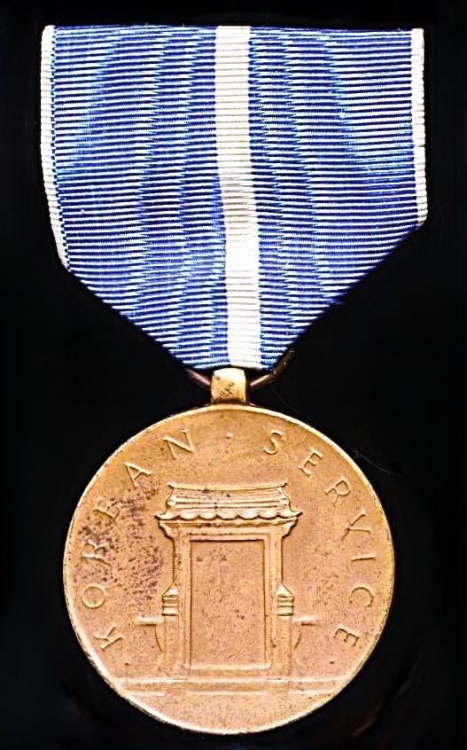 United States: Korean Service Medal. 1950's issue