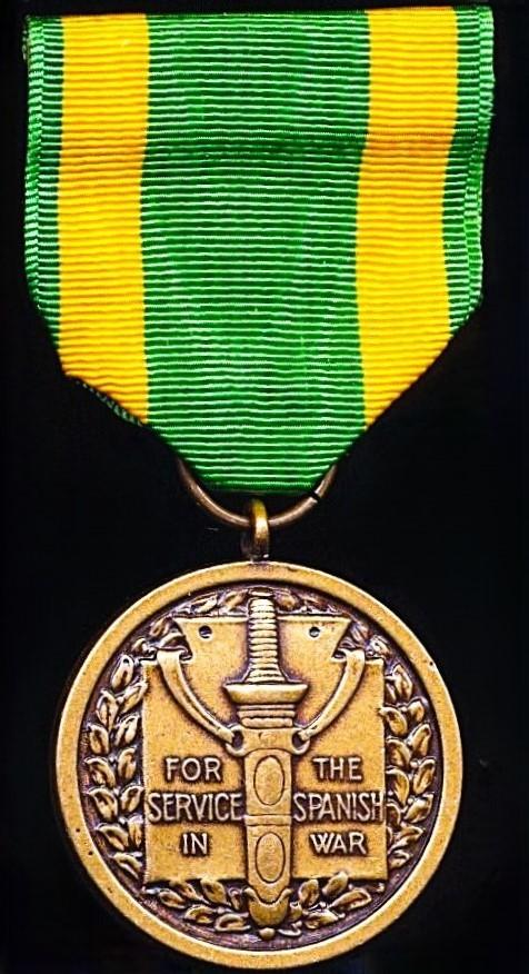 United States: Spanish War Service Medal 1898-1899