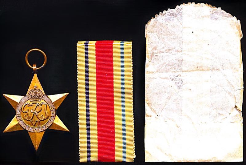 The Africa Star. No clasp