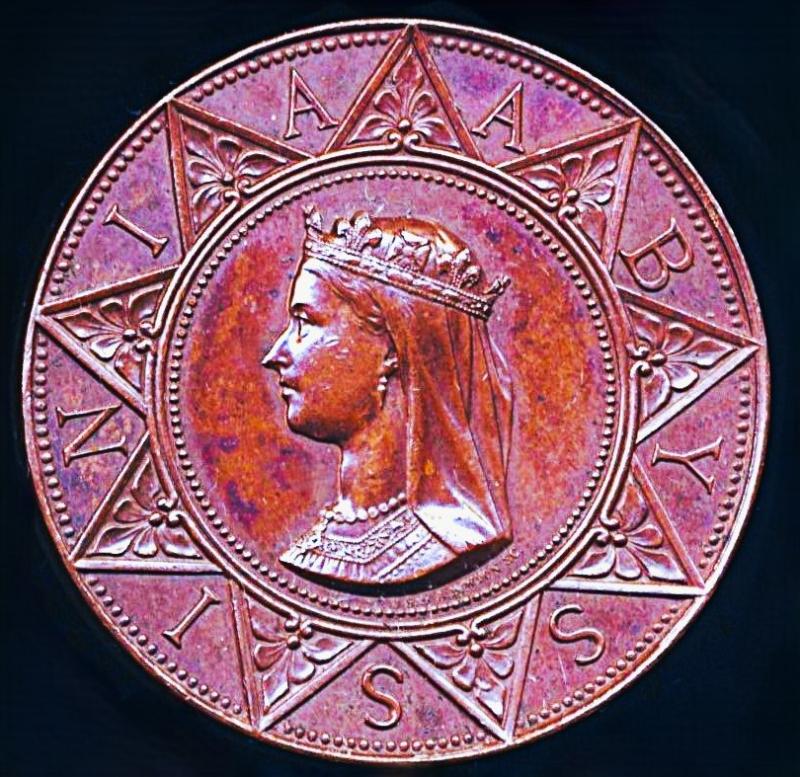 Abyssinia Medal 1867-68. Copper