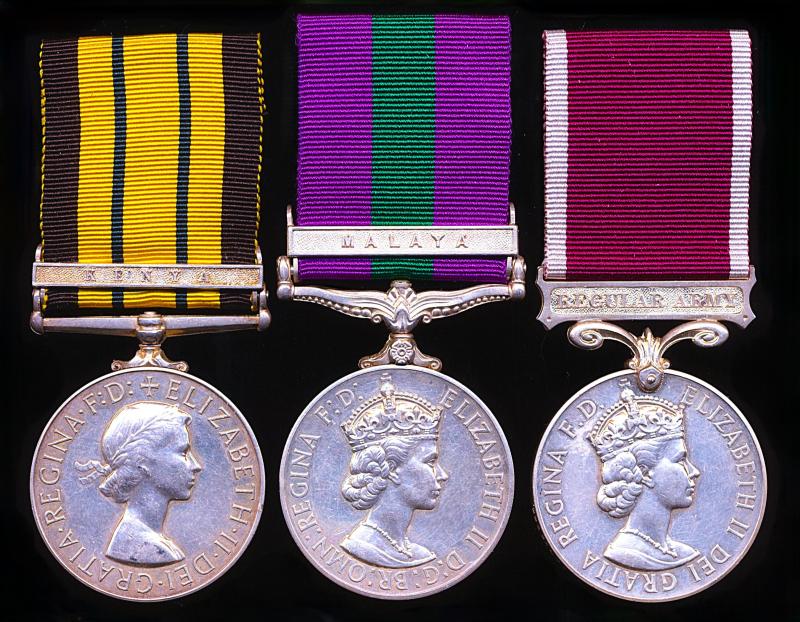 A Ripley (Derbyshire) / Leicester interest 'Red Hackles Jock', who earned 3 x medals in 3 x different regiments: Sergeant Michael Edward Lynam, Royal Army Pay Corps, late R.A.S.C. & 1st Battalion Black Watch (Royal Highland Regiment