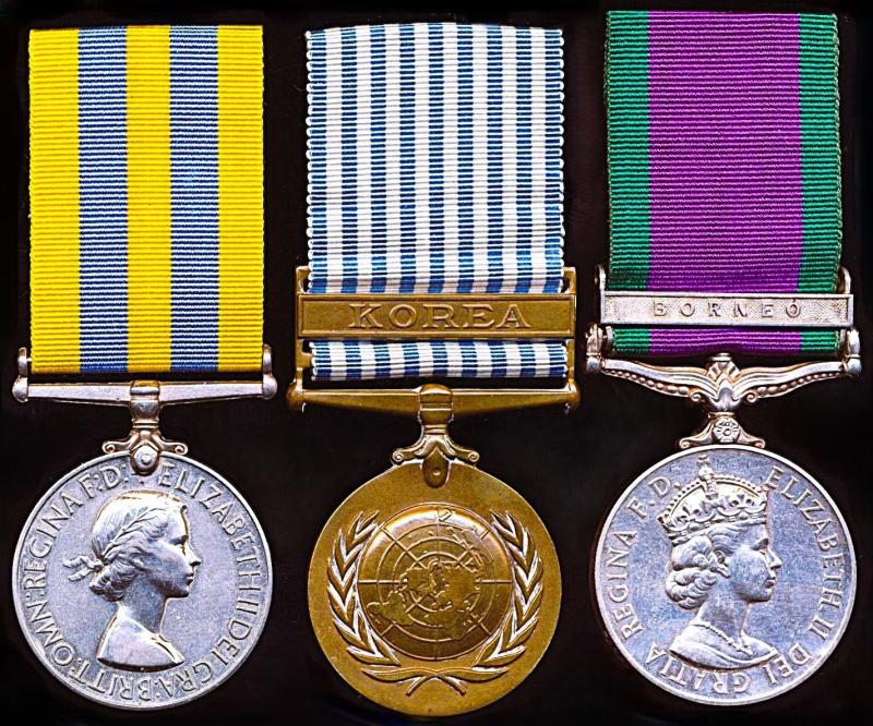 A Jock's Edinburgh / Richmond (London) local interest post-war medal group of 3 to a veteran of the Second World War: Sergeant John Gilbert Young, Royal Army Pay Corps, late 1st Battalion Black Watch (Royal Highland Regiment) 