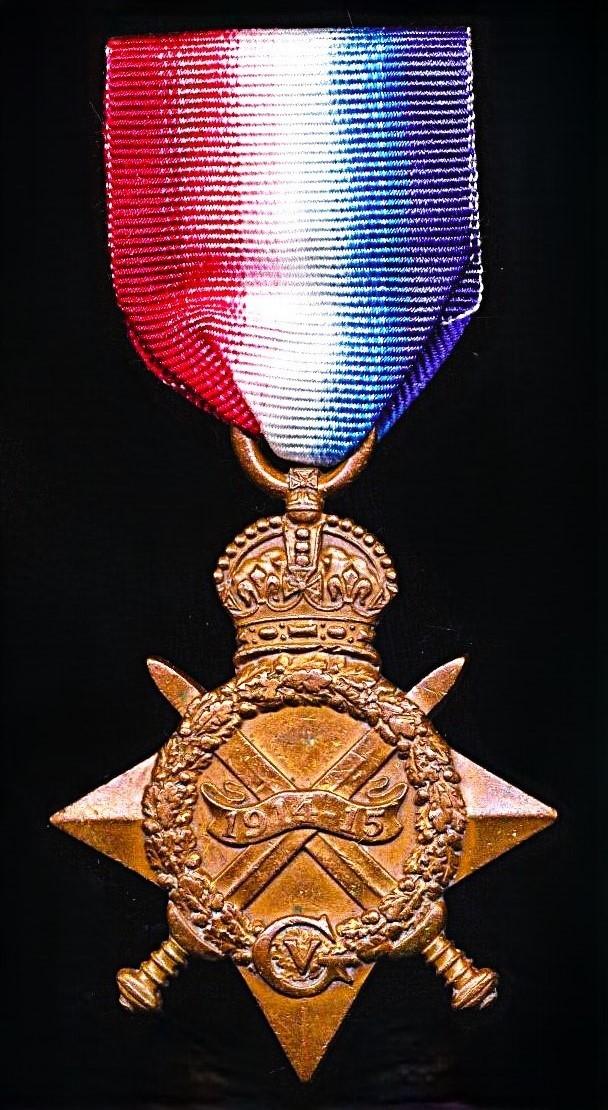 1914-15 Star (No. 1942 Nk. Muhd. Zaman, 104/Rfls.)