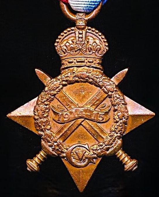 1914-15 Star (No. 1942 Nk. Muhd. Zaman, 104/Rfls.)