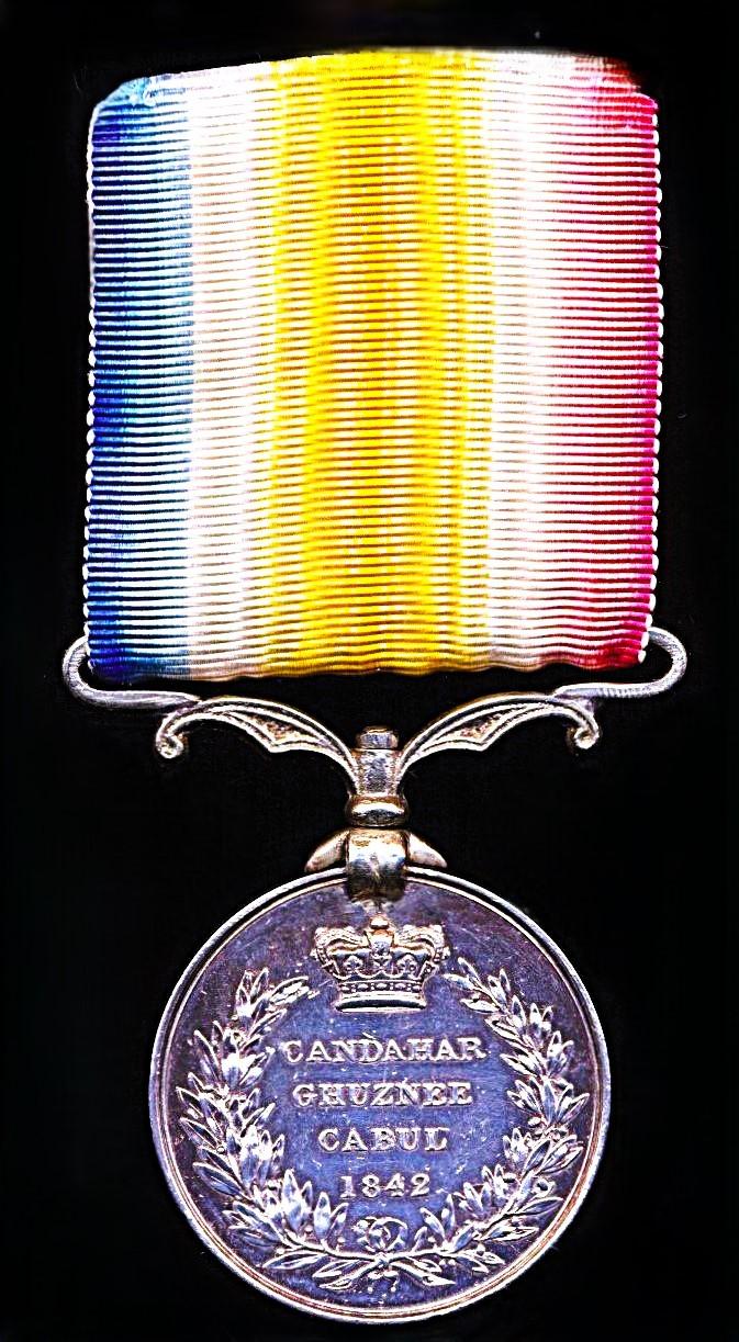 First Afghan War: Candahar, Ghuznee & Cabul Medal 1842