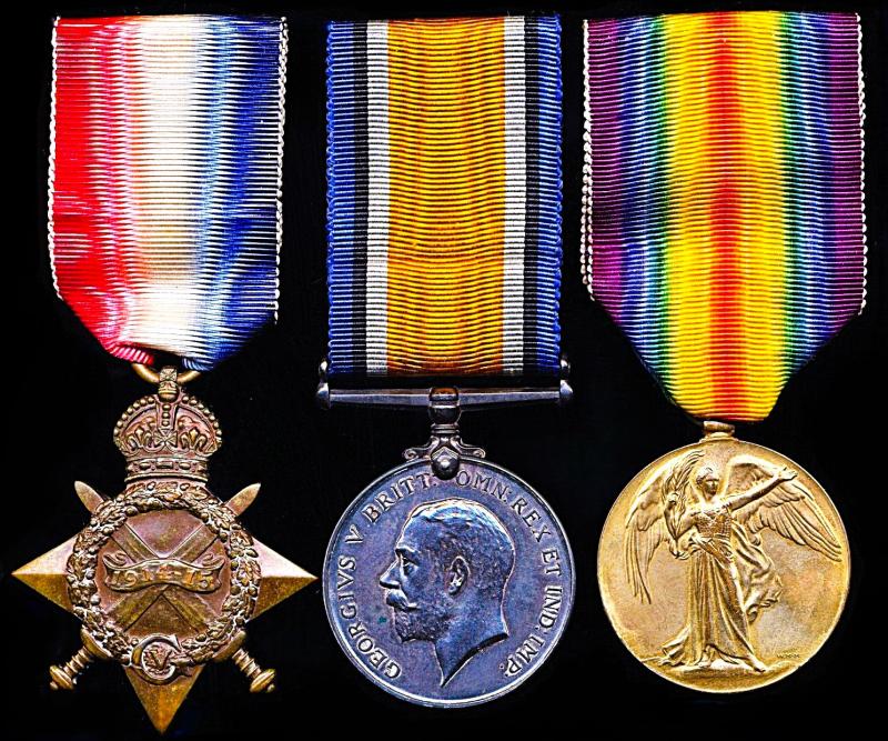 A Dubliner's Great War medal group of 3, including a South African issue Bi-Lingaul Victory Medal: Warrant Officer II (late Staff Sergeant) Alexander Mitchell, Field Ambulance, South African Medical Corps