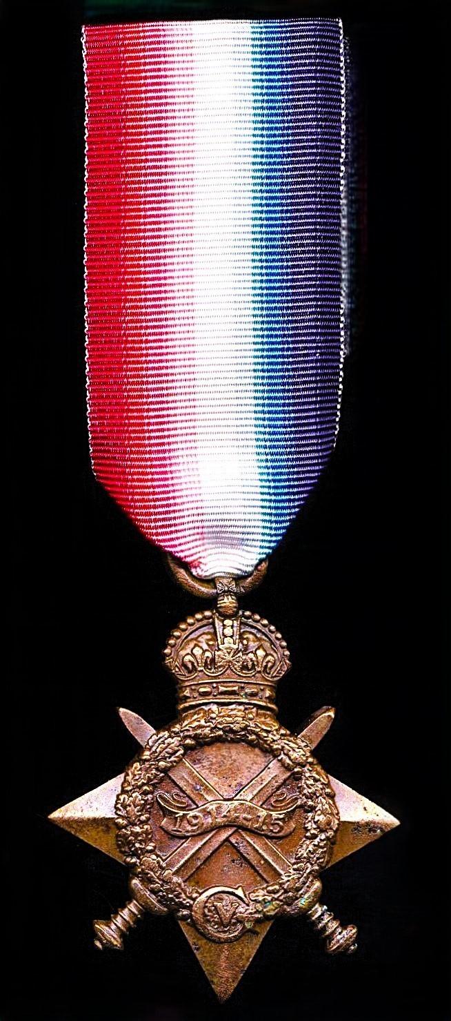 1914-15 Star (No 3303 Sepoy Ikram Khan, 107/Pionrs.)