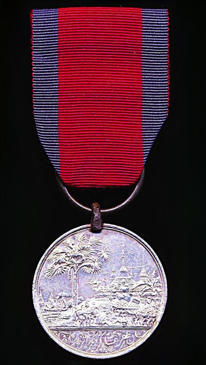 Honourable East India Company Medal for Burma 1824-26. Silver issue