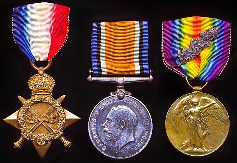 An 'Indian Corps' British Officer Killed-in-Action & Mentioned-in-Despatches for 1st Day Battle of Loos: Captain John Oliver Nicolls, 58th Vaughn's Rifles, Indian Army