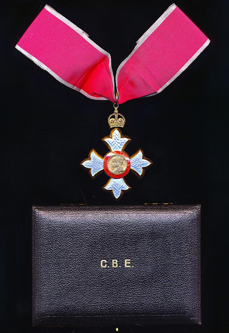 The Most Excellent Order of the British Empire, C.B.E., (Civil) Commander’s 2nd type neck badge, silver-gilt and enamel