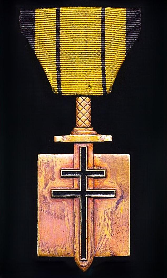 France: Order of Liberation (Ordre De La Liberation). Companions breast badge