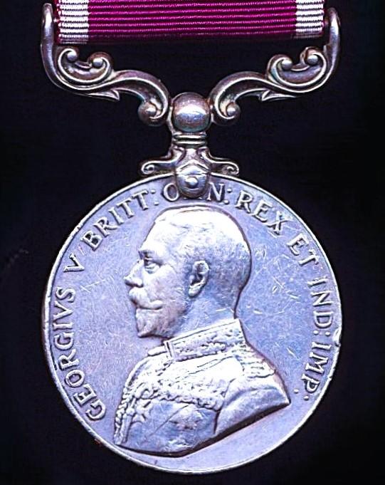Army Long Service & Good Conduct Medal. GV 2nd issue (1862165 Spr. H. Parry. R.E.)