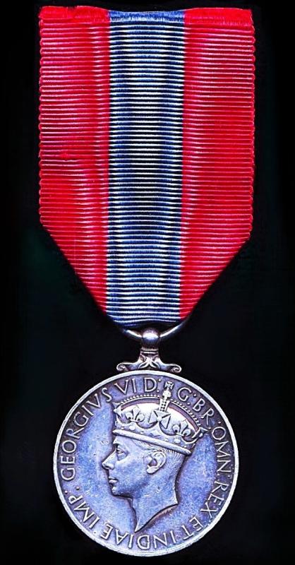 Imperial Service Medal, GVI 1st issue (Francis Charles Miller.)