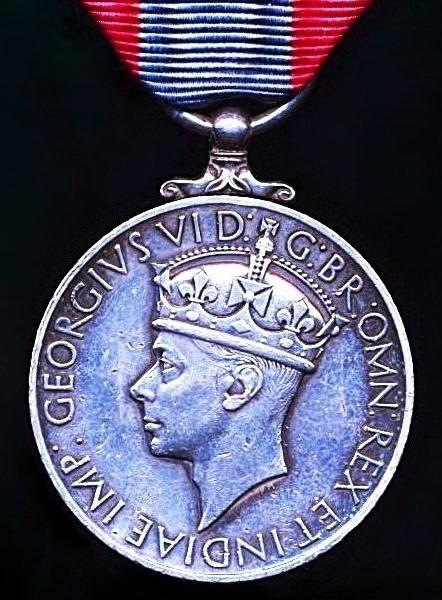 Imperial Service Medal, GVI 1st issue (Francis Charles Miller.)