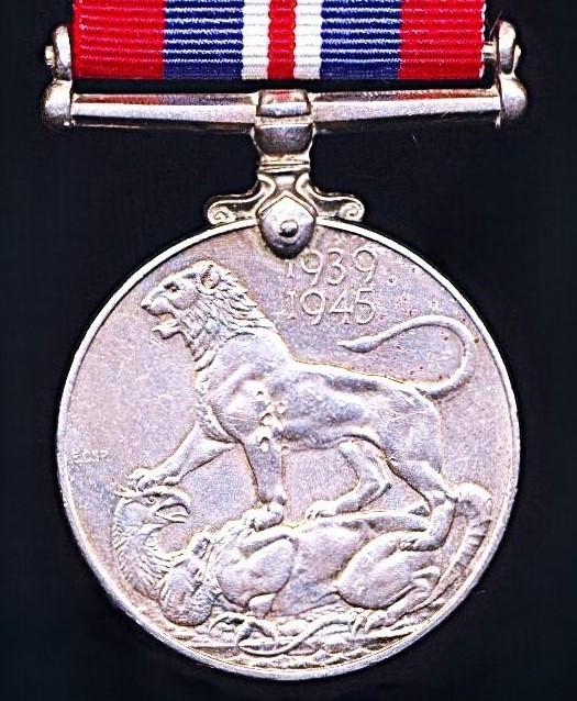 War Medal (45191 L/Nk. Ashbanadur Limbu. 4 Bn. Assam Rif.)
