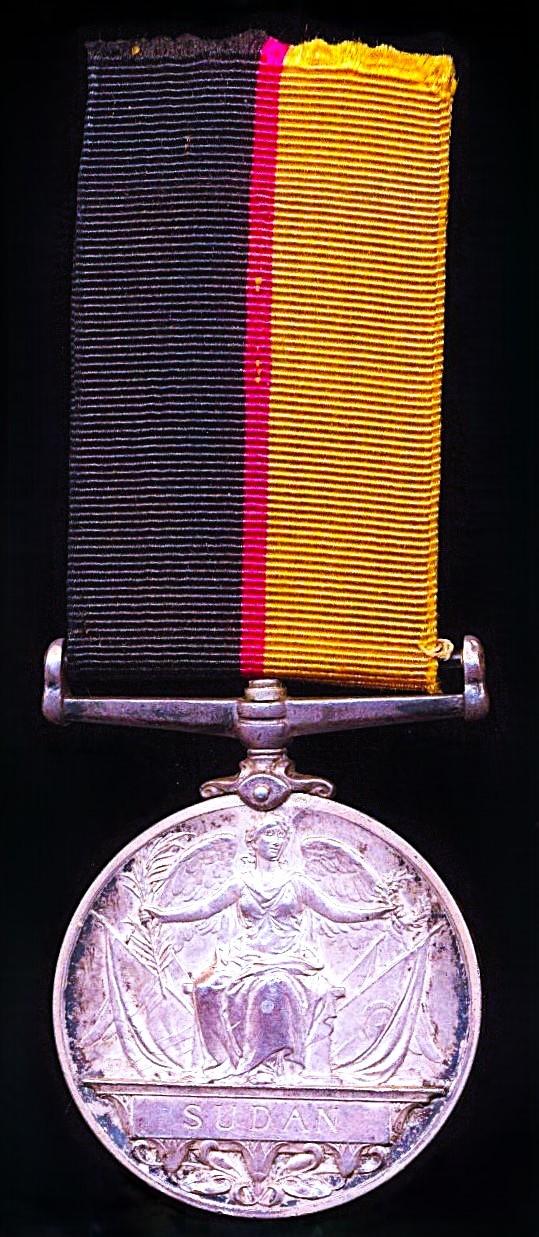 Sudan Medal 1896-1908. Silver issue (687. Naik. Kuppusami. 1/Madras.S & M.)