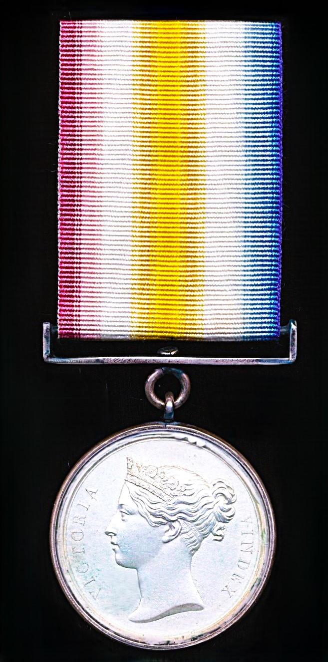 Jellalabad Medal 1842. 'Victoria Vindex' obverse legend, with second type 'Flying Victory' reverse.
