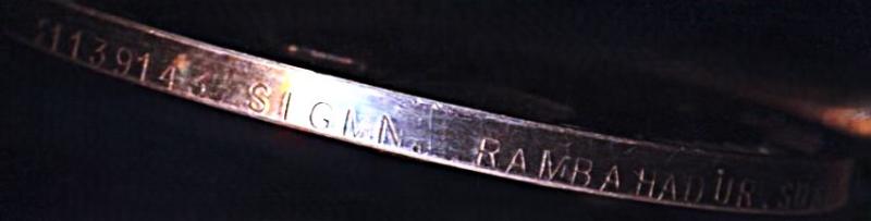 A campaign medal pair for the Malaya Emergency and Indonesian Confrontation: Sergeant Rambahadur Sunwar, Gurkha Signals