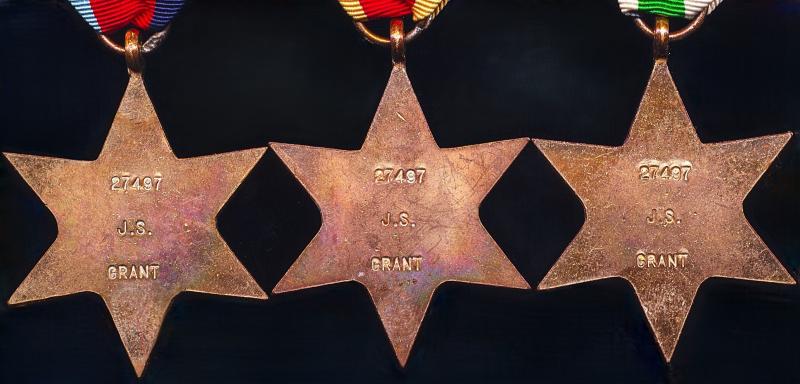 A 'Springbok's' Eighth Army 'Western Desert' Mentioned-in-Despatches Second World War medal group of 5: Warrant Officer Class II John Sim Grant, South African Engineer Corps, late 2nd Battalion Transvaal Scottish