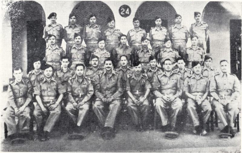 A Gurkha Officer Italy Campaign 'Wounded-in-Action' at Monte Castello, campaign and independence medal group of 7: Jemadar Lalbahadur Gurung, 3rd Battalion 3rd Gorkha Rifles, late 2nd & 1st Battalion 3rd Gurkha Rifles