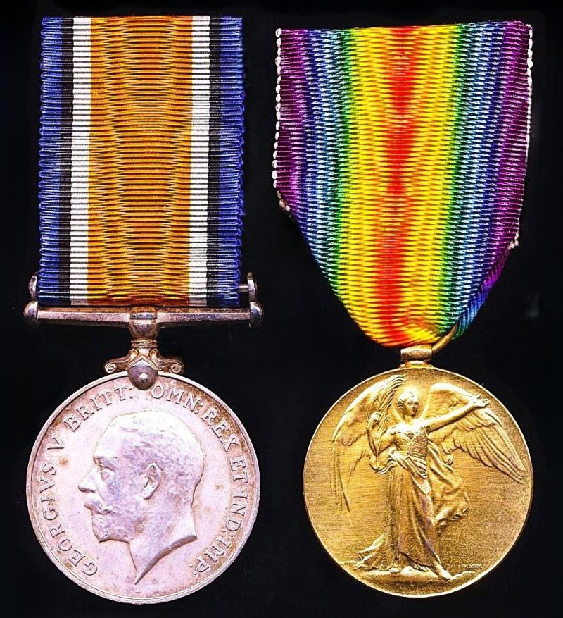 A Blackburn interest Meteorologist's Great War Indian Army medal pair: Lieutenant William Albert Harwood, 19th Agra Coy IDF, late Indian Army Reserve of Officers (att'd 6th Field Service Company King George V's Own Bengal Sappers & Miners