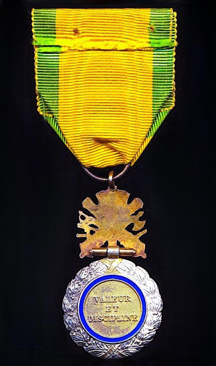 France: Military Medal (Medaille Militaire). 3rd Republic, 1870-1940 type, with obverse date '1870'