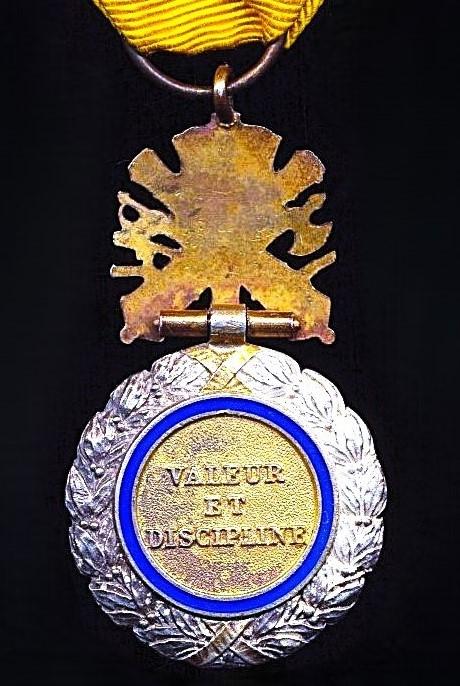 France: Military Medal (Medaille Militaire). 3rd Republic, 1870-1940 type, with obverse date '1870'