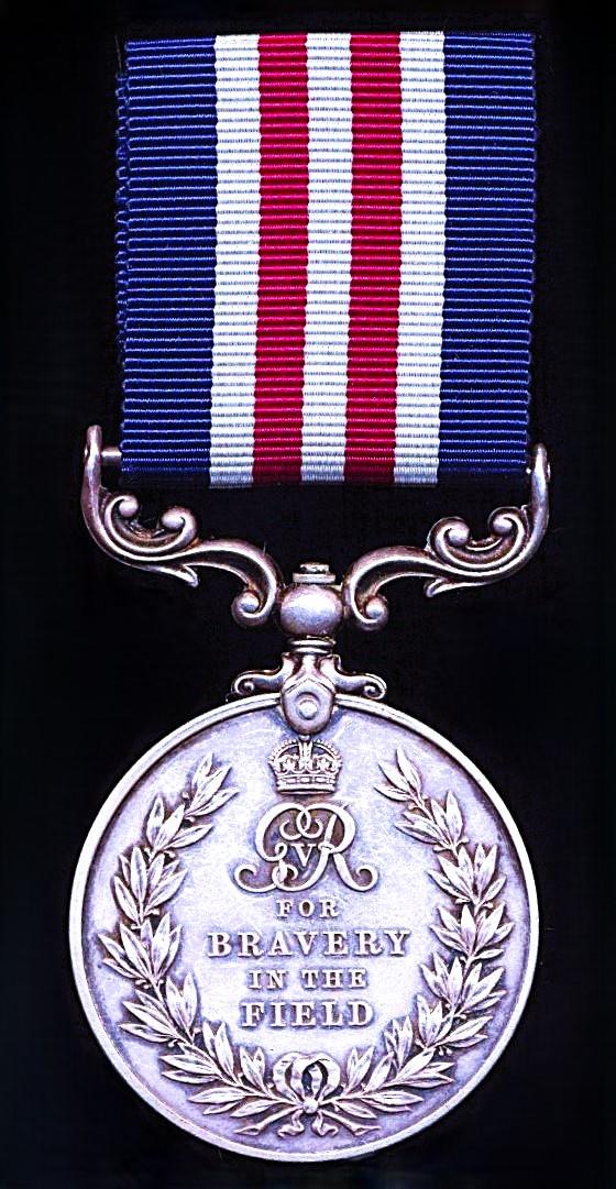 Military Medal. GV first issue ' For Bravery In The Field'. Un-named as issued to Allied personnel