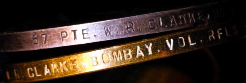A Volunteer's 'East Africa' casualty medal group of 7: Assistant Controller of Customs, William Robert Clarke, M.B.E., H.M. Indian Customs Service late No. 1 Gun, Bombay Section Volunteer Maxim Gun Company & Bombay Volunteer Rifles