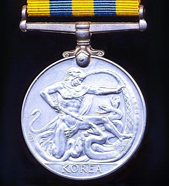 Korea Medal 1950-53 (T/22520964 Dvr. A. Mallett. R.A.S.C.)