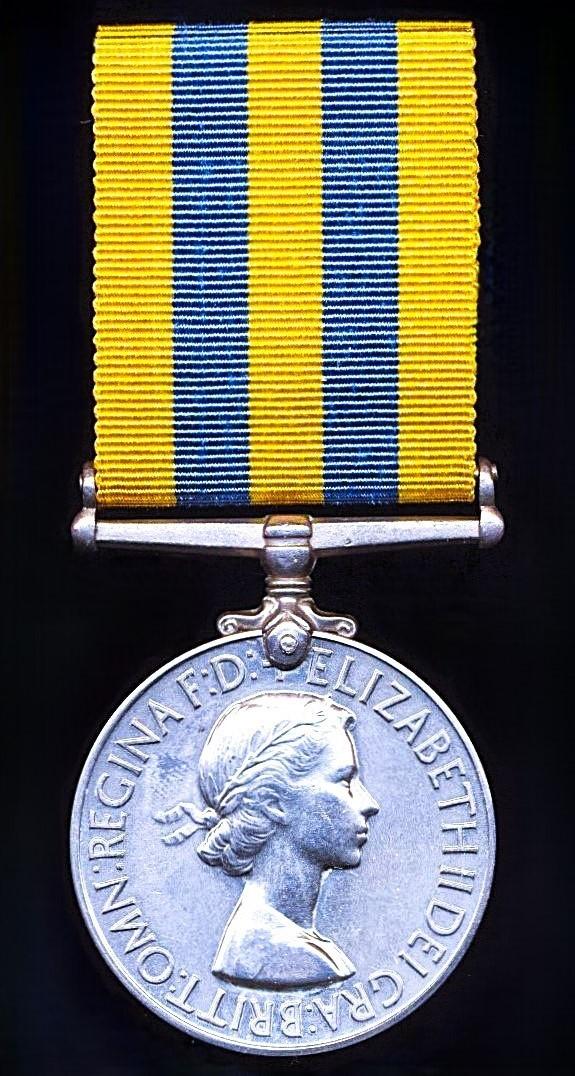 Korea Medal 1950-53 (T/22520964 Dvr. A. Mallett. R.A.S.C.)